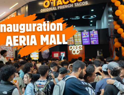 Inauguration d’O’Tacos à Aeria Mall : Musique, Surprises et Giveaways Exclusifs
